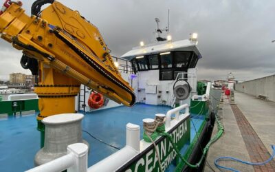 Ocean Athena har seilt hjem til Shetland